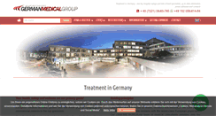 Desktop Screenshot of german-medicalgroup.com