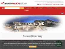 Tablet Screenshot of german-medicalgroup.com